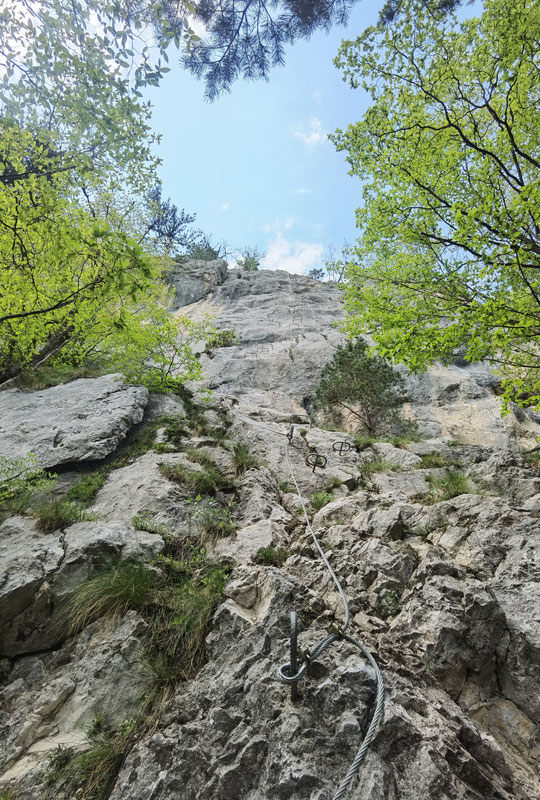 U podnožju litice